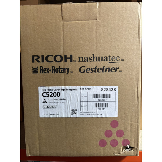 Ricoh ProC5200 Magenta Toner Cartridge (Original) 828428