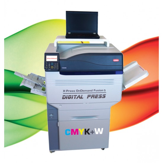 X-Press OnDemand Fusion 5 CMYK+W (White Last) Printer X-Press OnDemand Fusion 5 CMYK+W (White Last) Printer