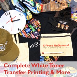 XPOD TSHIRO+ A3 White Toner CMYW Printing System XPOD TSHIRO+ A3 White Toner CMYW Printing System